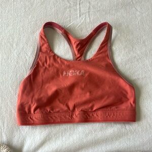 Coral HOKA Running Bra